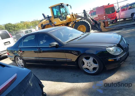 2000 Mercedes-Benz S 500 из США, поврежденный, VIN WDBNG75J9YA081063